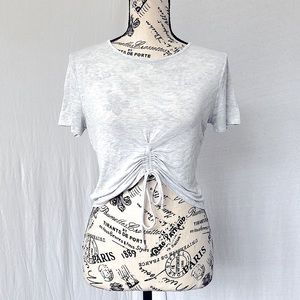 Charlotte Russe Ruched Crop